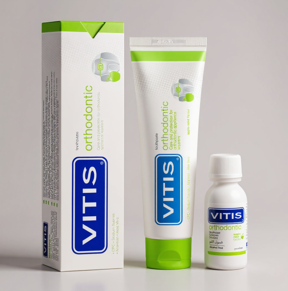 Vitis Orthodontic Pasta Dentífrica 100ml + Colutório 30ml
