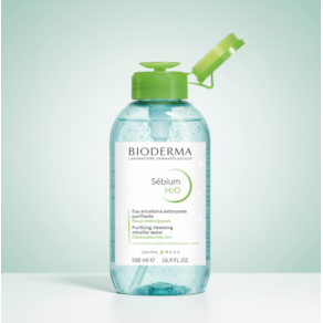 Bioderma Sebium H2O Agua Micelar Pump Reverse 500 ml