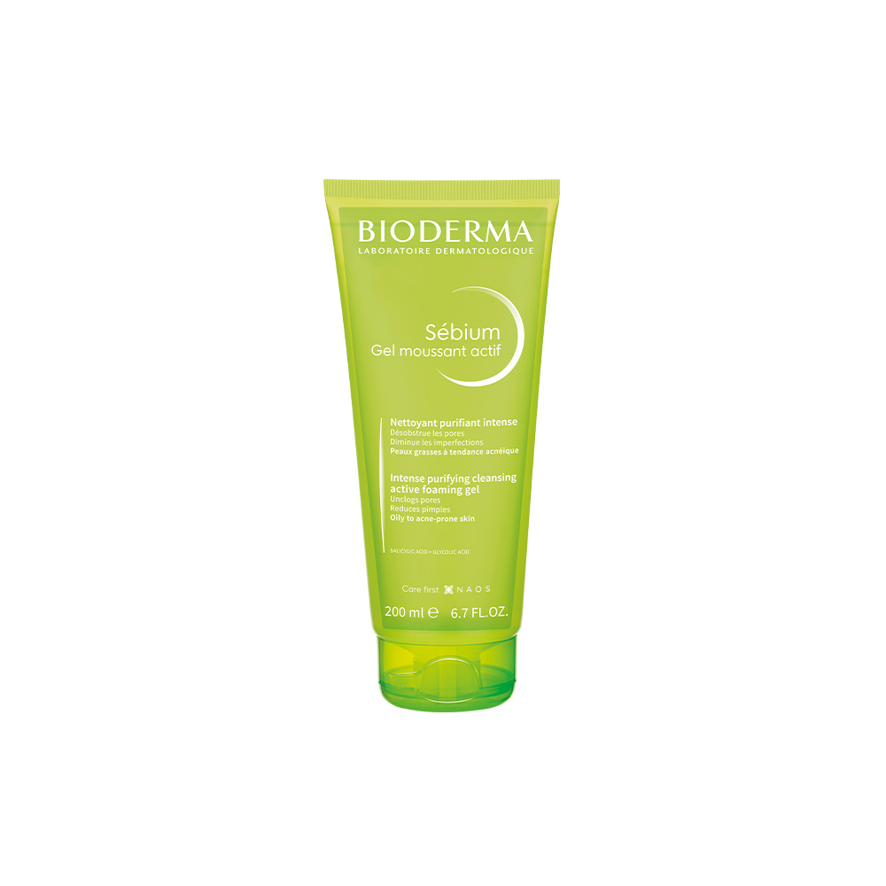 Bioderma Sebium Gel Moussant Actif - Gel de Limpeza 200ml