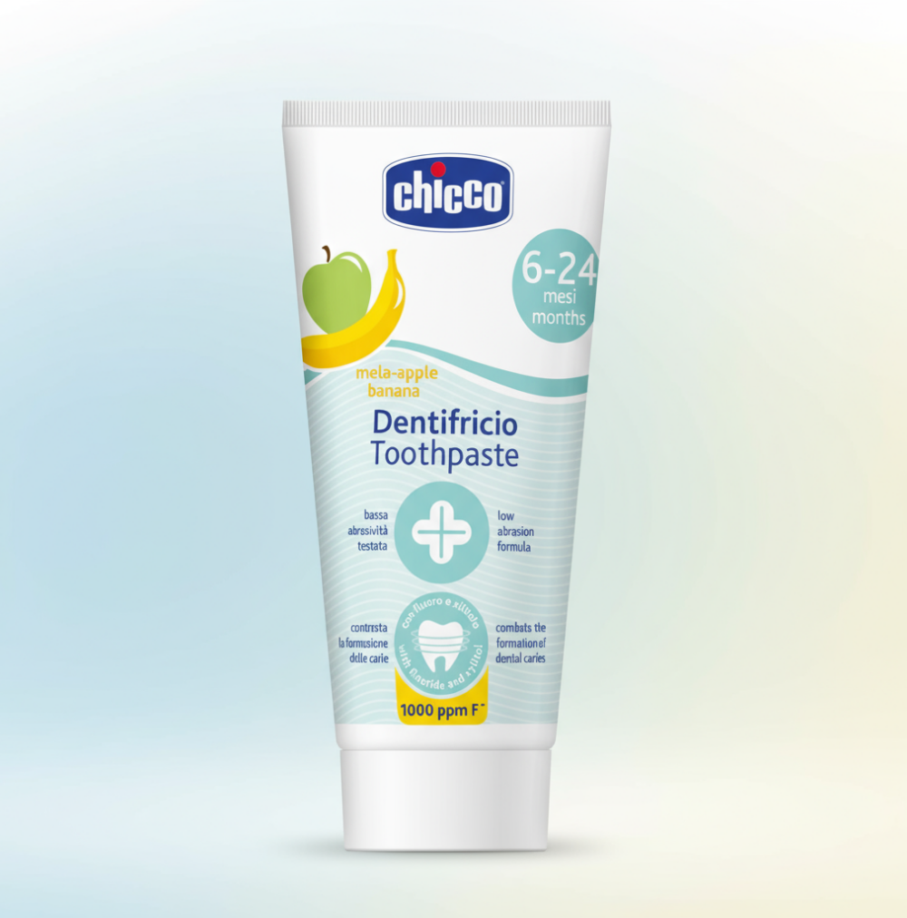 Chicco Dentífrico Maça e Banana 6M+