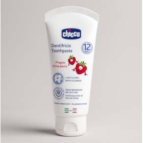 Chicco Dentífrico Morango 12M+ 50ml