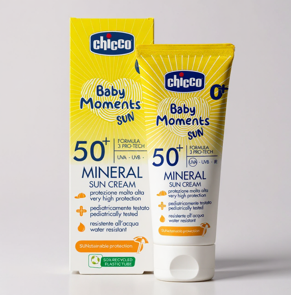 Chicco Creme Solar Mineral SPF50+ 75ml