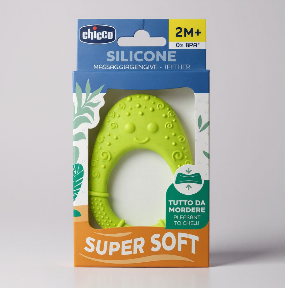 Chicco Anel Dentição Suave Abacate 2M+