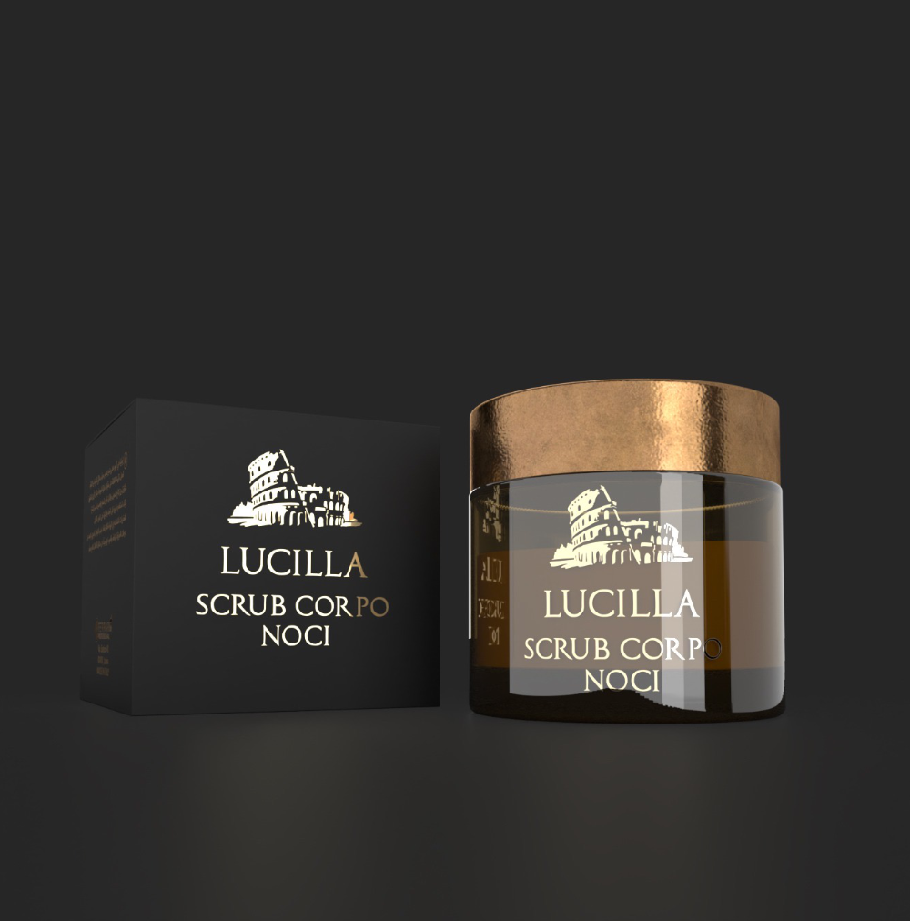 Ferrari Lucilla Esfoliante Corporal Com Nozes 250ml