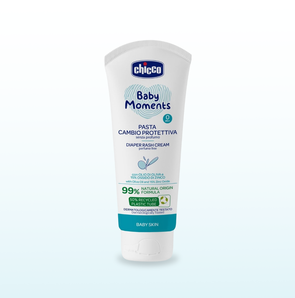 Chicco Baby Moments Creme Muda de Fralda 0+ 100ml