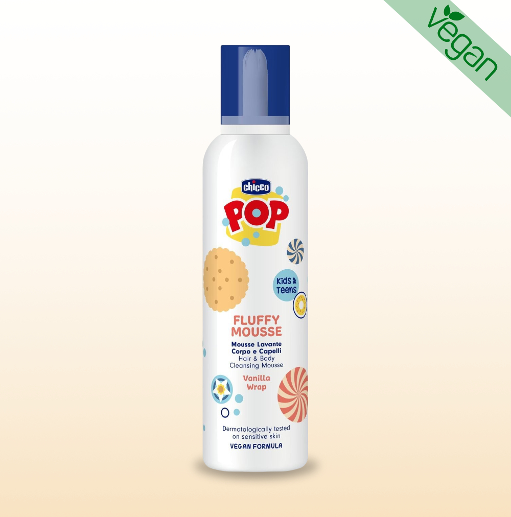 Chicco POP 2 em 1 Espuma de Banho de Baunilha 200ml