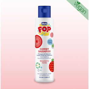 Chicco  POP Champô e Condicionador Morango 250ml