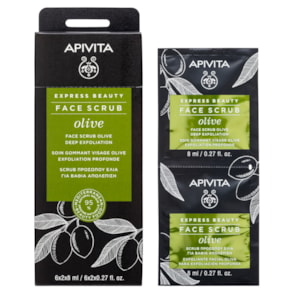 Apivita Express Beauty Olive Esfoliante Intensivo 2x8ml