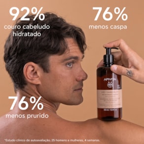 Apivita Dry Dandruff Shampo Anti-Caspa Seca 250ml