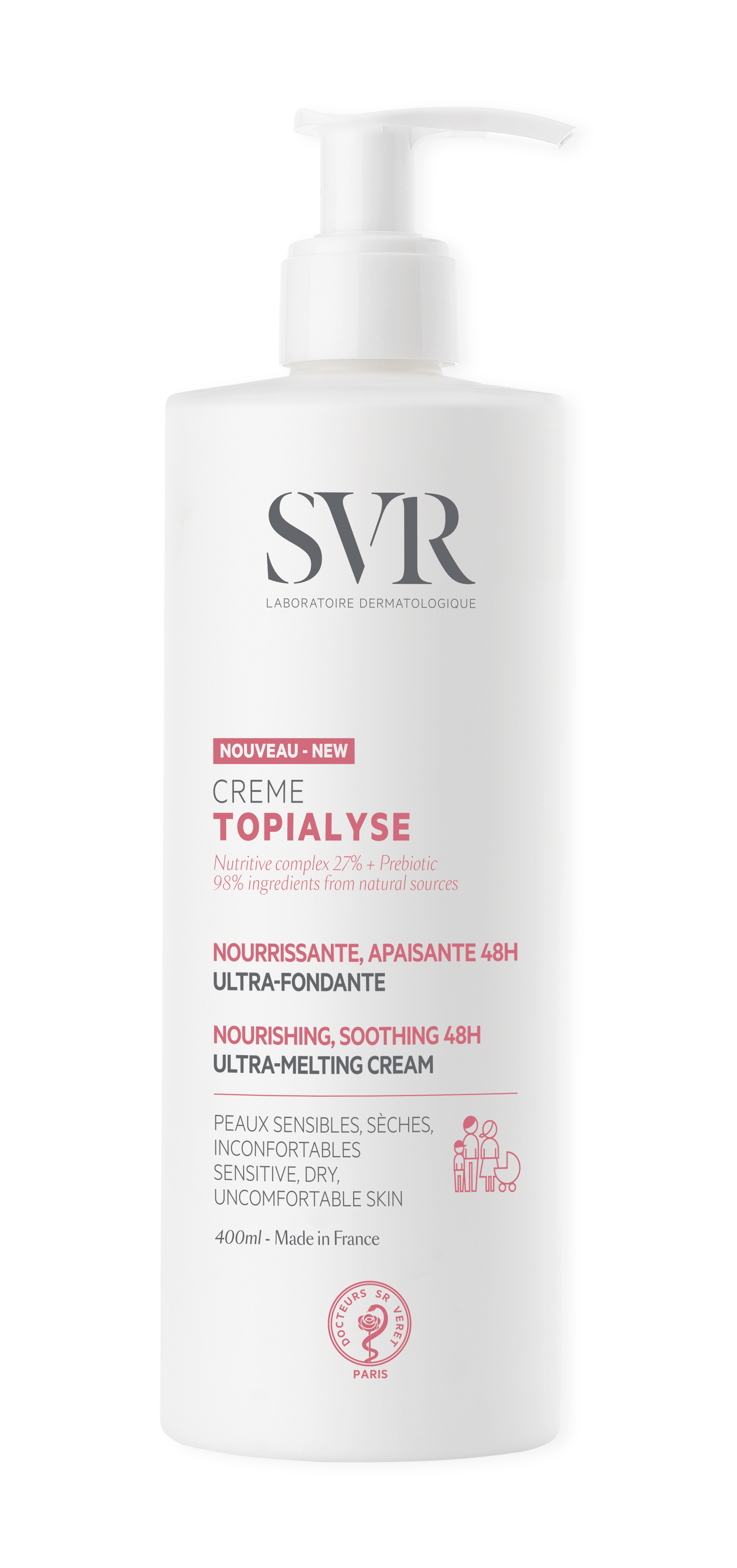 SVR Topialyse Creme 400ml