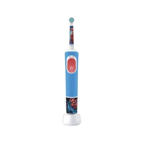 Escova de Dentes Elétrica Oral-B Infantil Homem-Aranha Vitality Pro Azul